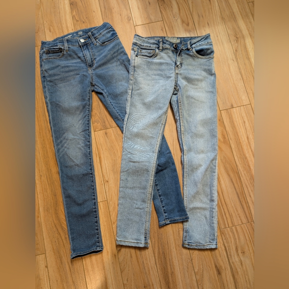 Girls Jean Bundle: Old Navy & Lucky Brand (Size 10)